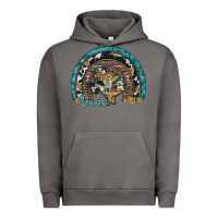 Pigment Tornado texas map sunflower leopard cowhide aztec turquoise gemstone rainbow Urban Hoodie - Artiststas