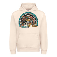 Sandshell texas map sunflower leopard cowhide aztec turquoise gemstone rainbow Urban Hoodie - Artiststas