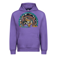 Tulip texas map sunflower leopard cowhide aztec turquoise gemstone rainbow Urban Hoodie - Artiststas