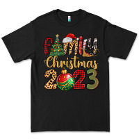 Black family christmas 2023 Premium Tee - MaliasSmallBusiness