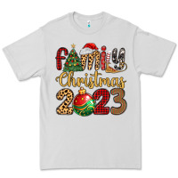 Dove Grey family christmas 2023 Premium Tee - MaliasSmallBusiness