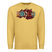 Antique Gold Rodeo Christmas Premium Sweatshirt - CowhideDigitalArt