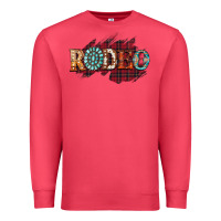 Cardinal Rodeo Christmas Premium Sweatshirt - CowhideDigitalArt