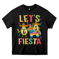Black let's fiesta Heavy Core Tee - JahusDesignShop