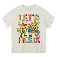 Cream let's fiesta Heavy Core Tee - JahusDesignShop