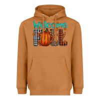 Meerkat Welcome Fall Heavyweight Hoodie - CowhideDigitalArt