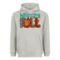 Moon Dust Welcome Fall Heavyweight Hoodie - CowhideDigitalArt