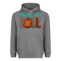 Storm Welcome Fall Heavyweight Hoodie - CowhideDigitalArt