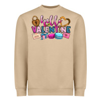 Mushroom hello valentine Heavyweight Sweatshirt - OliviaCreatesArt