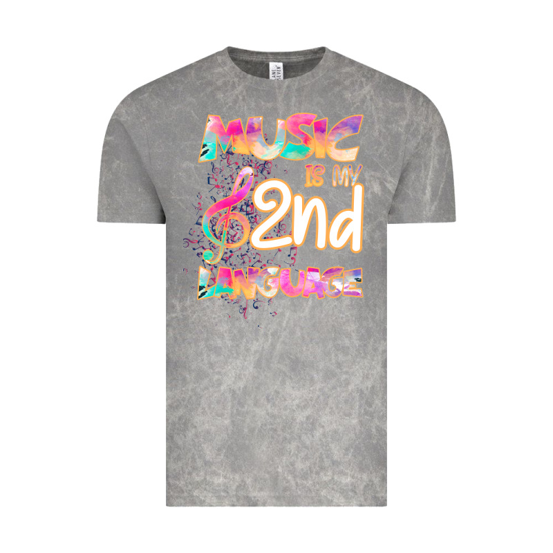 Cool I Love Music Shirt Gifts Music Is My Second Language Vintage Tee by Bettercallsaul | Teevron