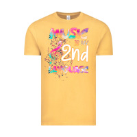 Vintage Mustard Cool I Love Music Shirt Gifts Music Is My Second Language Vintage Tee - Bettercallsaul