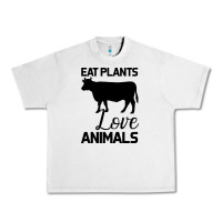 Lunar Rock Eat Plants Love Animals Urban Heavy Tee - Bettercallsaul