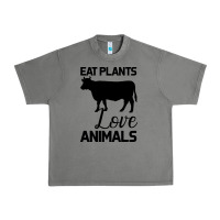 Tornado Eat Plants Love Animals Urban Heavy Tee - Bettercallsaul