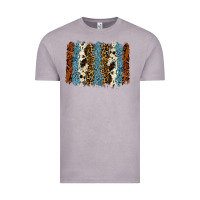 Tool Leather Leopard Cowhide Backround Vintage Tee | Teevron