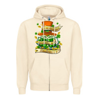 Sandshell buy me green beer and tell me ı am pretty Zipper Hoodie - FaDigitalArtStudio