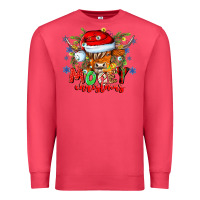 Cardinal Mooey Christmas Premium Sweatshirt - CowhideDigitalArt