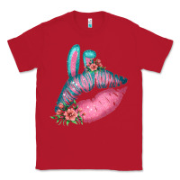 Red Eared Turquoise Pink Easter Lips Classic Tee - Bettercallsaul