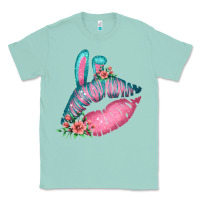 Seafoam Eared Turquoise Pink Easter Lips Classic Tee - Bettercallsaul