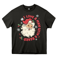 Asphalt i love a man with a beard Heavy Core Tee - MaliasSmallBusiness