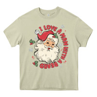 Mossy i love a man with a beard Heavy Core Tee - MaliasSmallBusiness