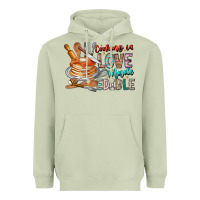 Matcha cooking is love made edible Heavyweight Hoodie - CowhideDigitalArt