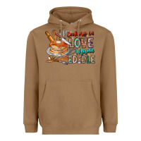 Toasted Coconut cooking is love made edible Heavyweight Hoodie - CowhideDigitalArt