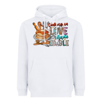 White cooking is love made edible Heavyweight Hoodie - CowhideDigitalArt