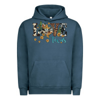 Pigment Midnight Navy love texas map sunflower cactus cowhide leopard Urban Hoodie - Artiststas