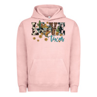 Pigment Salmon love texas map sunflower cactus cowhide leopard Urban Hoodie - Artiststas