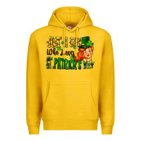 Lemon Just a girl who loves St. Patrick's Day Premium Hoodie - FaDigitalArtStudio