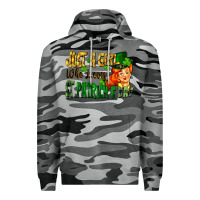 Slate Camo Just a girl who loves St. Patrick's Day Premium Hoodie - FaDigitalArtStudio