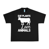 Black Eat Plants Love Animals Urban Heavy Tee - Bettercallsaul