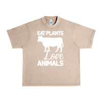 French Oak Eat Plants Love Animals Urban Heavy Tee - Bettercallsaul