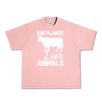 Salmon Eat Plants Love Animals Urban Heavy Tee - Bettercallsaul