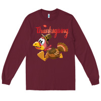 Burgundy Thanksgiving family Long Sleeve Tee - tuanDangUi