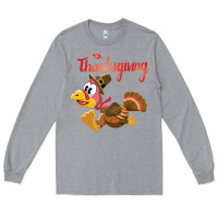 Heather Grey Thanksgiving family Long Sleeve Tee - tuanDangUi
