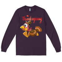 Plum Thanksgiving family Long Sleeve Tee - tuanDangUi