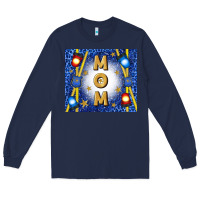 Navy police mom mother’s day Long Sleeve Tee - TumblerDesignByShophia