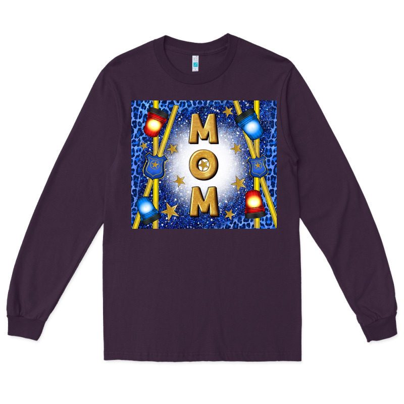 Police Mom Mother’s Day Long Sleeve Tee by TumblerDesignByShophia | Teevron