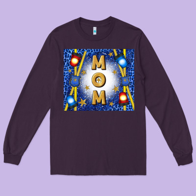 Police Mom Mother’s Day Long Sleeve Tee Designed By Tumblerdesignbyshophia