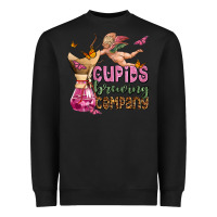 Black cupids brewıng  company olivia Heavyweight Sweatshirt - OliviaCreatesArt