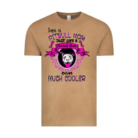 Vintage Camel I'm A Pitbull Mom Just Like A Normal Mom Vintage Tee - Bettercallsaul