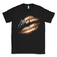 Black Vintage American Flag With Leopard Pattern Classic Tee - Bettercallsaul
