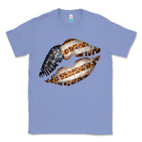 Colony Blue Vintage American Flag With Leopard Pattern Classic Tee - Bettercallsaul