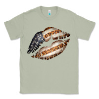 Matcha Vintage American Flag With Leopard Pattern Classic Tee - Bettercallsaul