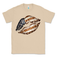 Mushroom Vintage American Flag With Leopard Pattern Classic Tee - Bettercallsaul