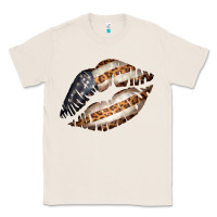 Natural Vintage American Flag With Leopard Pattern Classic Tee - Bettercallsaul