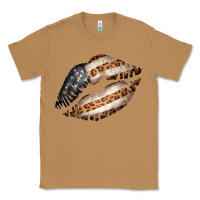 Toasted Coconut Vintage American Flag With Leopard Pattern Classic Tee - Bettercallsaul