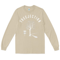 Mushroom Disc Golf Funny Sports Tree Disc Golf Player Long Sleeve Tee - tuanDangUi