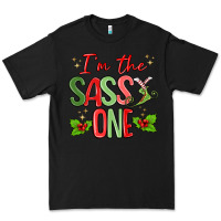 Black im the sassy one Premium Tee - MaliasSmallBusiness